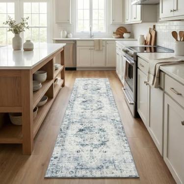 Imagem de Zanipex Tapetes de área de 20 x 25 cm para sala de estar, tapetes laváveis para quarto, 13 x 17 cm, entrada de corredores, cozinha, tapete boho interno, tapete bege para escritório (cinza cinza-claro