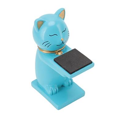 Imagem de Acouto Relógio Expositor Titular Estatueta Relógio Titular Decoração Rack de Armazenamento Jóias Pulseira Colar Jóias Torres (Azul)