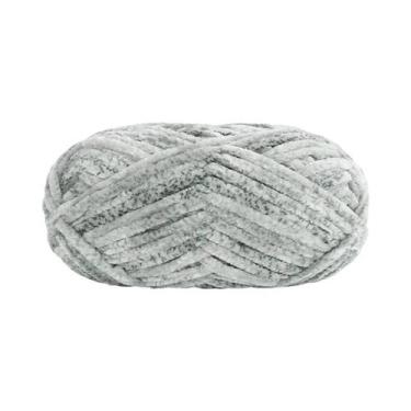 Imagem de Fio De Lã De Veludo Super Macio 100g Material De Tricô Grosso Para Cha