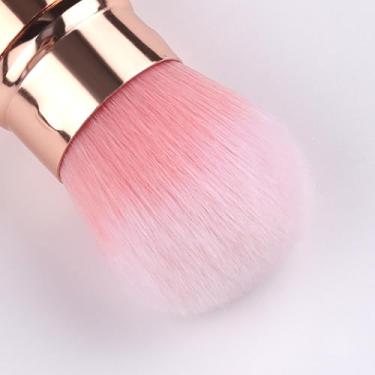 Imagem de Pincéis de maquiagem para viagem | Pincéis pequenos para cosméticos telescópicos | Pincéis macios para maquiagem facial, pincel de pó amigável para iniciantes para base