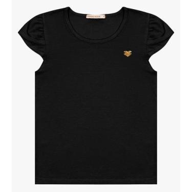 Imagem de Blusa Infantil Feminina Cotton Leve Trick Nick Preto, 1, Preto