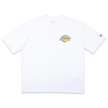 Imagem de Camiseta New Era Regular NBALos Angeles Lakers Core Street Masculino-Masculino