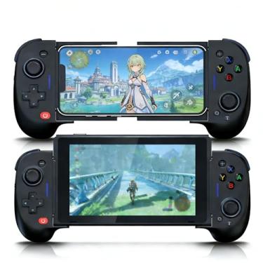 Imagem de ShanWan Switch Controllers,One-Piece Joypad Replacement Switch/Switch OLED iPhone/Android Controller Remote,Adjustable Turbo and Dual Vibration,Ergonomic,6-Axis Gyro,compatible programming Function