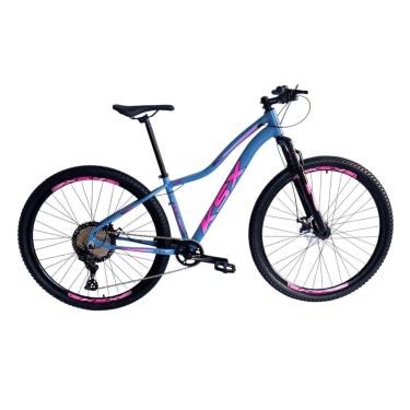 Imagem de Bicicleta Aro 29 Mtb Ksx Sd7 Feminina Alumini Freio a Disco Hidráulico K7 Garfo com Tra...