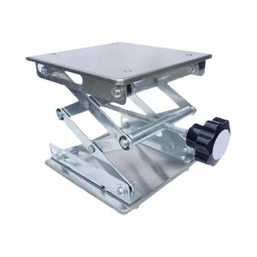 Imagem de Mesa Elevatória Para Marcenaria, Suporte Tipo Tesoura, Plataforma De T