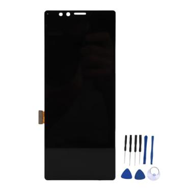 Imagem de GOWENIC Substituição do Conjunto da Tela do Digitalizador de Toque Display LCD para o Telefone Móvel 1/XZ4/J9110, Com Ferramentas de Reparo