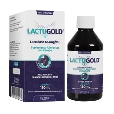 Imagem de Lactugold Ameixa 120ml (LACTULOSE) - ARTE NATIVA