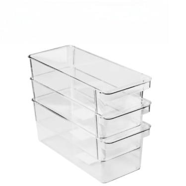 Imagem de Kit Organizador Armário Dispensa Geladeira 26,8 x 11 x 10 (3)