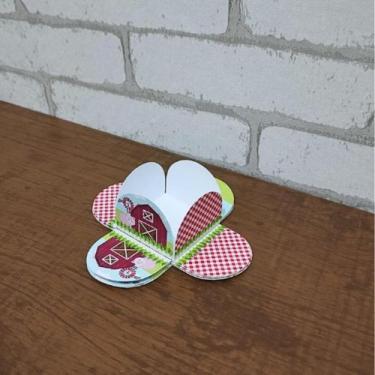 Imagem de 100 Forminhas de doce Fazendinha - 4 pétalas - Festa de aniversário - 