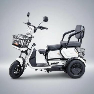 Imagem de Triciclo Eletrico Adulto Cadeira Idoso 1000w Mobilidade - Smartway, Br
