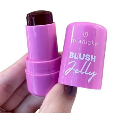 Imagem de MIA MAKE Blush Jelly Cor 2, Textura Gelatinosa Multifuncional, Efeito Natural, Blush e Batom