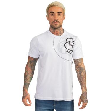 Imagem de Camiseta Santos Oficial Torcedor Algodão Masculina-Masculino