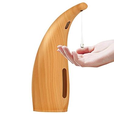 Imagem de GLOGLOW Secador de Mãos Touchless, Sensor Infravermelho, Capacidade de 300mL, IPX6 à Prova d'água, Material ABS, Estilo Moderno, para Cozinha e Banheiro Dispensador Automático de Sabonete, Nan