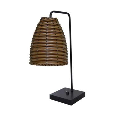 Imagem de Abajur De Mesa Cúpula Junco Avelã