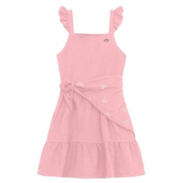Imagem de Vestido infantil menina com lenço Brandili-Feminino