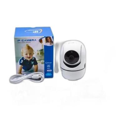 Imagem de Câmera Vigilância Crianças E Idosos Visão Noturna E Áudio - Ip Camera