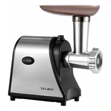 Imagem de Moedor de Carne Elétrico Potente 1500W para Hambúrguer e Linguiça - Me