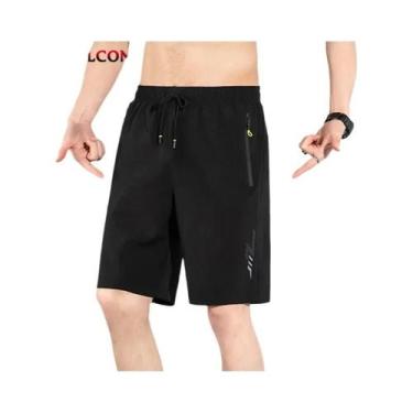 Imagem de Shorts Esportivos Masculinos De Secagem Rápida Para Corrida, Verão, Ac