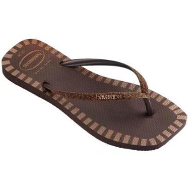 Imagem de Chinelo Havaianas Square Glitter Contour-Feminino