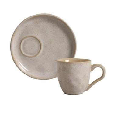 Imagem de Xicara cafe 3531108501 bio latte c/ pires porto brasil, UNICA