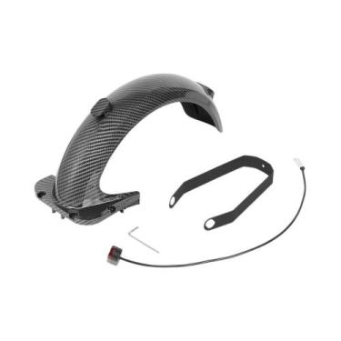 Imagem de Kit De Para-lamas Em Fibra De Carbono Com Luz De Freio Para Scooter El