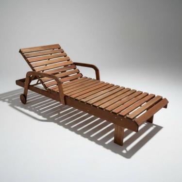 Imagem de Espreguiçadeira Madeira Maciça Evo Madeira