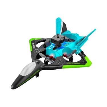 Imagem de Avião RC Para Crianças, Controle Remoto 24G, Avião De Combate, Planado