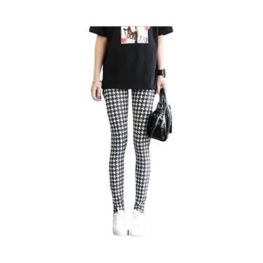 Imagem de Leggings Coloridas Da Moda Para Mulheres, Calças Casuais Aquecedoras D