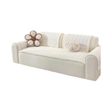 Imagem de Capa De Sofá Antiderrapante Para Todas as Estações, Almofada Diagonal 