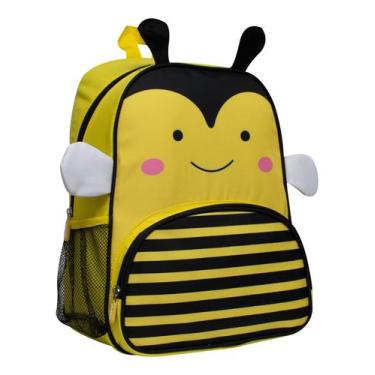 Imagem de Mochila Infantil Creche Yin's Kids Abelha Mel 14'' YS42306 - YINS