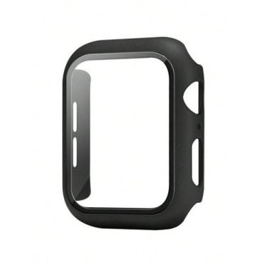 Imagem de case capa de Acrílico com pelicula para apple watch ou compatível tama