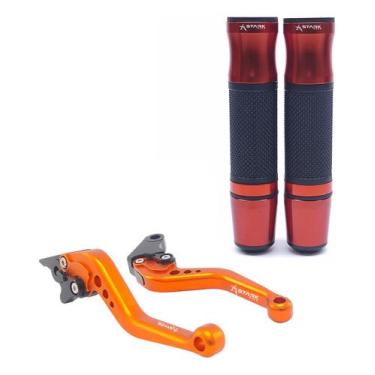 Imagem de Manete Esportiva Manopla Peso Zx14r Sr Zzr Zx14r Zx 1400 Se - Stark Ra