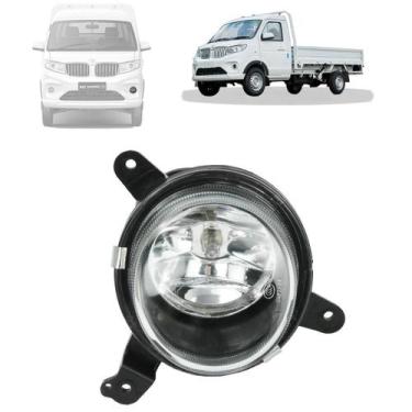 Imagem de Farol shineray tlux 24/ t30 milha le (c/ lampada) (lente vidro) - imp 