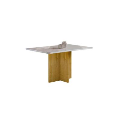 Imagem de Mesa de Jantar Compacta 4 Lugares 80x100cm Confortse Salinas para Apar