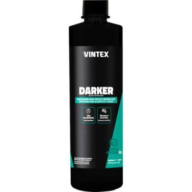 Imagem de Darker Vintex Pneu Pretinho Renova Plásticos Borracha 500 Ml - VONIXX