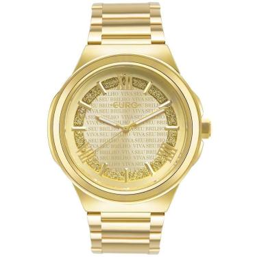 Imagem de Relógio Euro Feminino Glitz Dourado - EU2036YTC/4D EU2036YTC/4D-Unissex