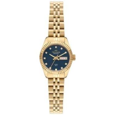 Imagem de Relógio Technos Feminino Automático NH06AE/1A Safira-Feminino