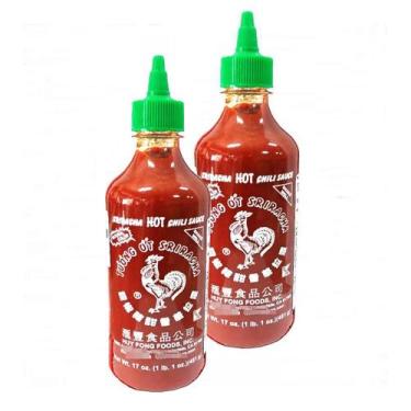 Imagem de Molho De Pimenta Sriracha Galo Huy Fong 481g (Kit com 2)