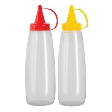 Imagem de Kit Bisnaga De Molhos Flexíveis 350ml Ketchup Restaurantes - - Panamby