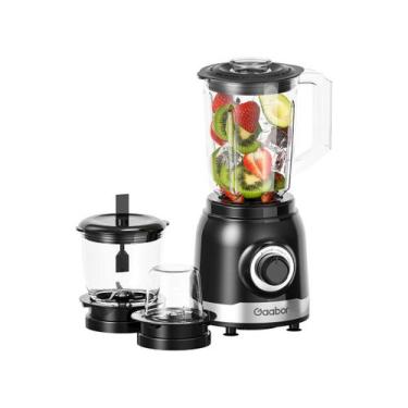 Imagem de Liquidificador 3 Em 1 Com 2 Velocidades Função Pulsar Gaabor Preto 110
