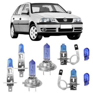Imagem de Super Brancas Farol E Milha Gol G3 2000 01 02 03 04 2005 - VELOX TIGER