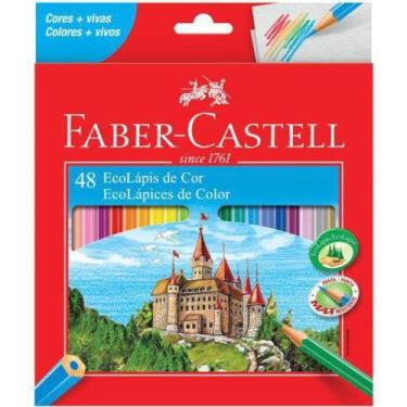 Imagem de Lapis de cor sextavado faber-castell ecolapis - 48 cores