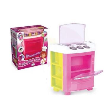 Imagem de Brinquedo Infantil Fogão Gran Chef C/ Forninho - Casinha Cozinha Comid