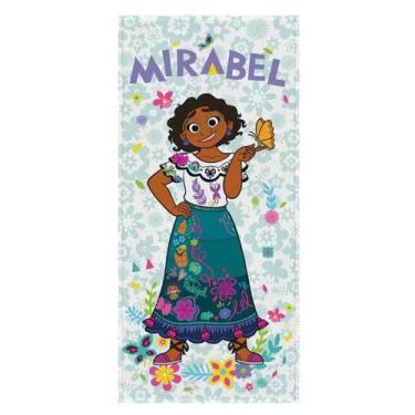 Imagem de Toalha Felpuda de Banho Estampada Encanto Mirabel 60x120cm Lepper