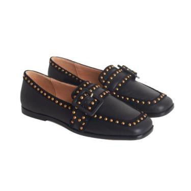 Imagem de Sapato Feminino Mocassim Luiza Barcelos Preto, Preto, 38