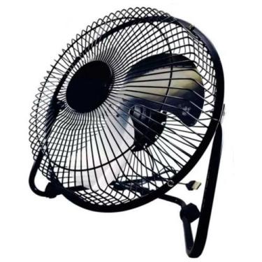 Imagem de Mini Ventilador de Mesa Compacto USB de 6 Polegadas e 19 CM  - Imporie