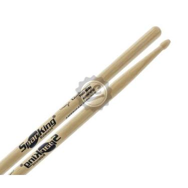 Imagem de Baqueta Spanking Signature Hickory Tiago Belém Padrão 2B/5B mais compr