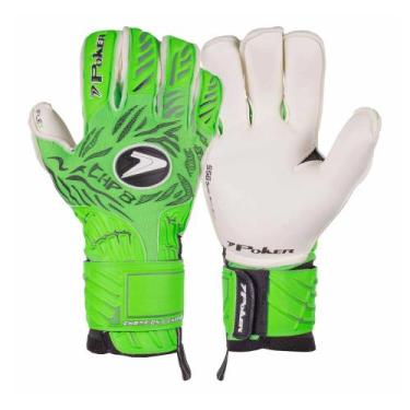 Imagem de Luva de Goleiro Poker Champion 8 Extended Profissional Verde, Verde, 1