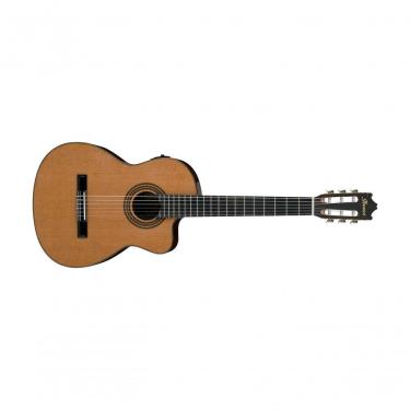 Imagem de Violão Nylon Eletroacústico GA6CE-AM Classical Series Cutaway Amber High Gloss Ibanez