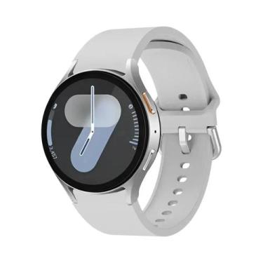 Imagem de Pulseira De Silicone Para Samsung Galaxy Watch 40mm 44mm 45mm Sem Espa